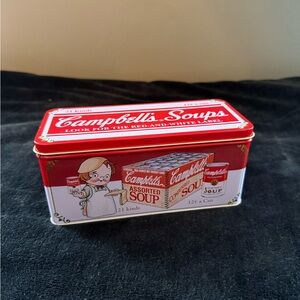 Campbell's Soups Red and White Tin Box